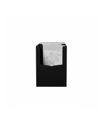 Caja de mazo Deck Box DS Double Shell Blanco/Negro (150) - Dragon Shield
