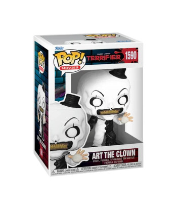 Figura Funko Pop Art the Clown 1590 - Terrifier - El Mimo Siniestro con Cuchillo