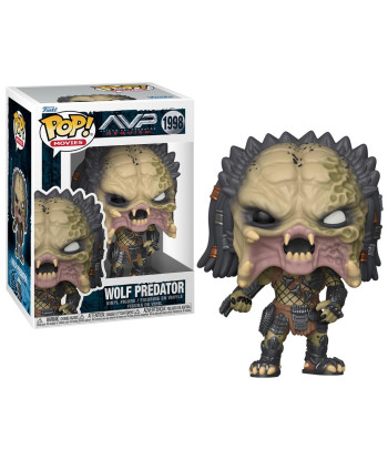 Figura Funko Pop Wolf Predator 1998 - Aliens vs. Predator: Requiem - El Cazador de Élite