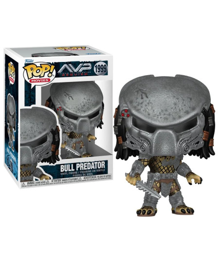 Figura Funko Pop Bull Predator 1999 - Aliens vs. Predator: Requiem - El Imponente Cazador con Cuernos
