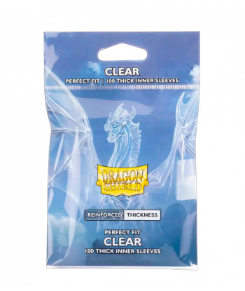Fundas Standard Reinforced Thickness Transparentes (100) - Dragon Shield
