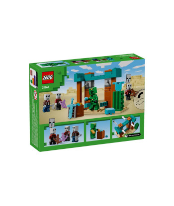 LEGO Minecraft La Patrulla del Desierto de los Maldeanos