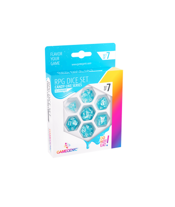 GAMEGENIC: BLUEBERRY RPG DICE SET (7PCS)