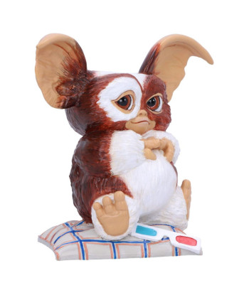 Figura Nemesis Now Gizmo con Gafas 3D - Gremlins - El Mogwai más Cinéfilo y Adorable 15cm