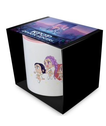 Taza Chibi KPop Demon Hunters 325ml