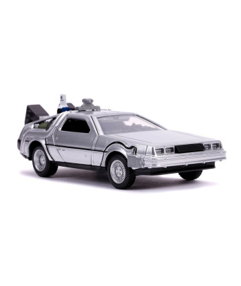 Figura Jada DeLorean Time Machine Regreso al Futuro II Hover Mode - Hollywood Rides - Donde Vamos No Necesitamos Carreteras 1:32