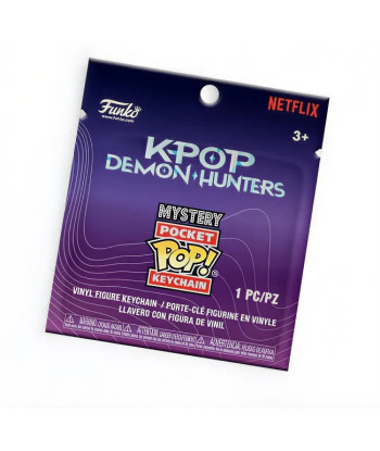 Llavero Funko Pocket Pop Mystery - Netflix K-Pop Demon Hunters - 1 Unidad Sorpresa Aleatoria 4 cm