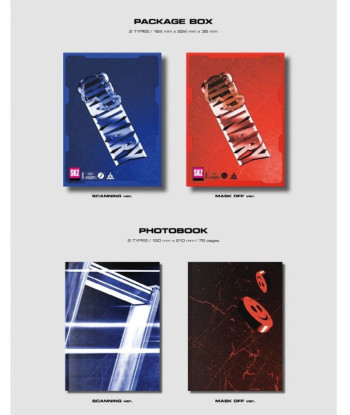 CD Stray Kids - ODDINARY (Standard Edition) - Stray Kids - Scanning / Mask Off Ver. - El Sonido de lo Extraordinario