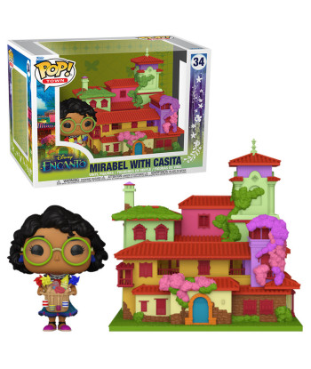 Figura Funko Pop Mirabel con Casita 34 - Disney Encanto - El Hogar más Mágico de los Madrigal