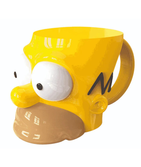 Taza Cerámica 3D Homer Simpson 369 ml