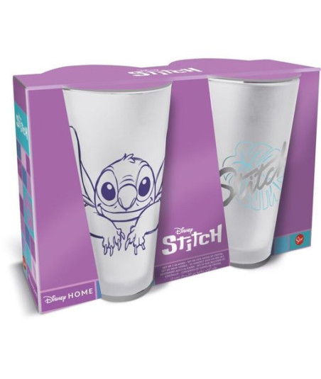 Set de 2 Vasos de Cristal Stitch (Vice Style) - 490 ml