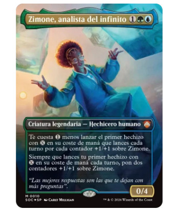 Mazo de Commander Secretos de Strixhaven: Quándrix sin Límite - Magic The Gathering - ¡Multiplica tu Poder! (Español)