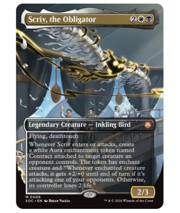 Mazo de Commander Secrets of Strixhaven: Silverquill Influence - Magic The Gathering - ¡Controla y Manipula! (Inglés)
