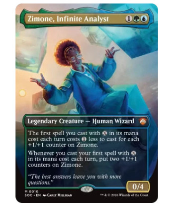 Mazo de Commander Secrets of Strixhaven: Quandrix Unlimited - Magic The Gathering - ¡Multiplica tu Poder! (Inglés)