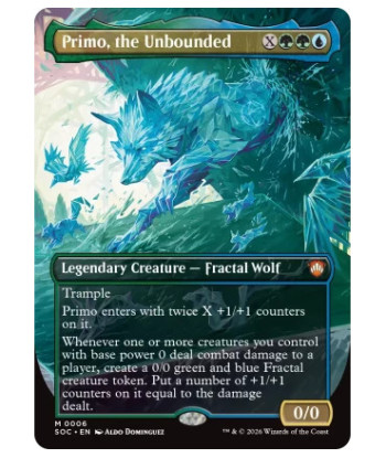 Mazo de Commander Secrets of Strixhaven: Quandrix Unlimited - Magic The Gathering - ¡Multiplica tu Poder! (Inglés)
