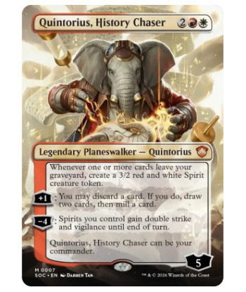 Mazo de Commander Secrets of Strixhaven: Lorehold Spirit - Magic The Gathering - ¡Despierta el Pasado! (Inglés)