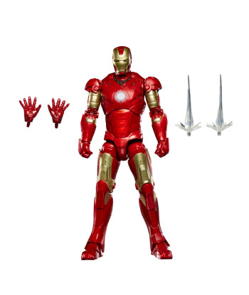 Figura Hasbro Iron Man Mark III - Marvel Legends Series - La Armadura que lo Inició Todo 15cm