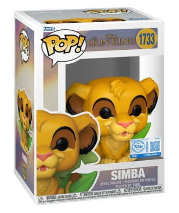 Figura Funko Pop Simba 1733 - El Rey León - El Futuro Rey en la Selva (Edición Especial)