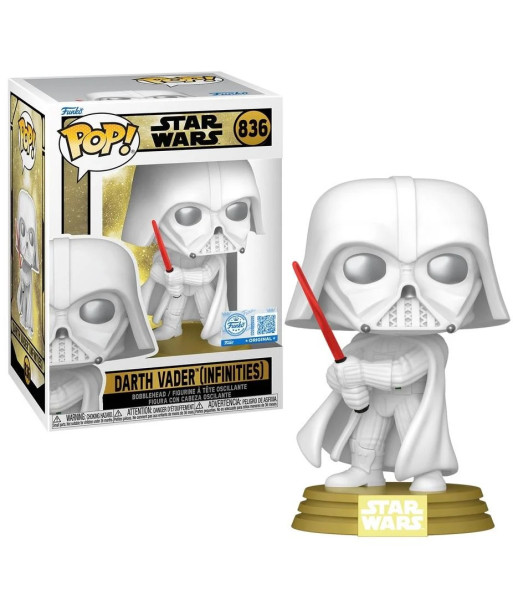 Figura Funko Pop Darth Vader (Infinities) 836 - Star Wars - El Caballero Jedi Redimido de Edición Especial