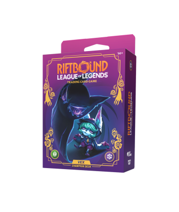 Riftbound League of Legends TCG Unleashed Champion Deck Vex (inglés)