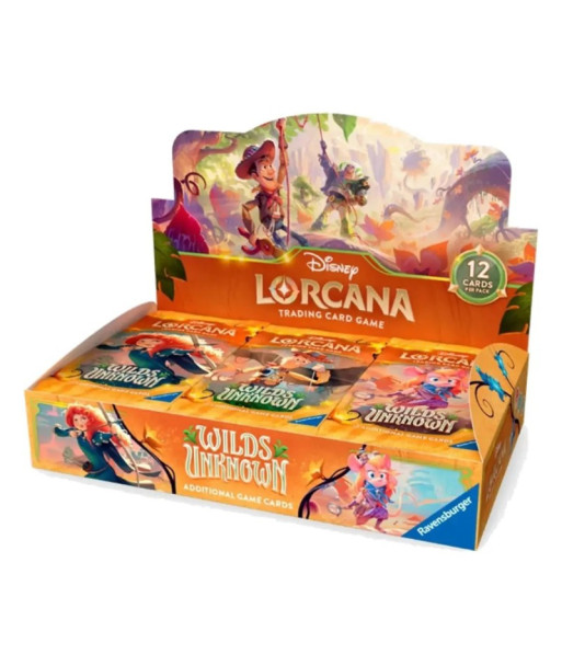 Caja De Sobres (24 Unidades) Wilds Unknown (Inglés) - Disney Lorcana
