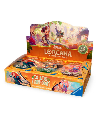 Caja De Sobres (24 Unidades) Wilds Unknown (Inglés) - Disney Lorcana
