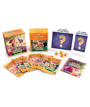 Presentación Pack Wilds Unknown - Disney Lorcana TCG