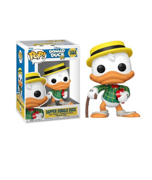 Figura Funko Pop Dapper Donald Duck 1444 - Disney Classics - El Pato más Elegante y Sofisticado