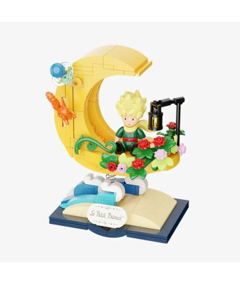 Set de construcción El Principito y zorro en la luna