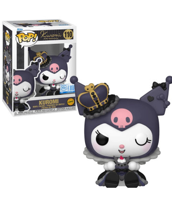 Figura Funko Pop Kuromi Chase 110 - Sanrio - Edición 20 Aniversario Atuendo Real