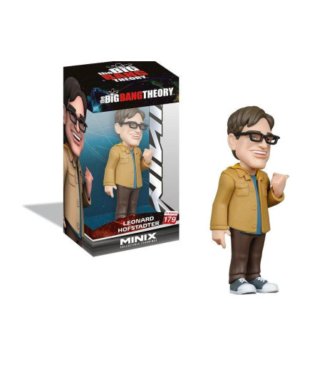 Figura Minix Leonard Hofstadter - The Big Bang Theory - El Físico Experimental Más Friki 12cm