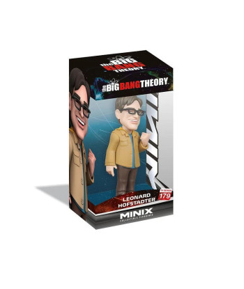 Figura Minix Leonard Hofstadter - The Big Bang Theory - El Físico Experimental Más Friki 12cm