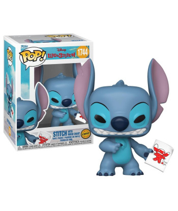 Figura Funko Pop Stitch Chase 1744 - Lilo y Stitch - El Extraterrestre Travieso Edición Limitada