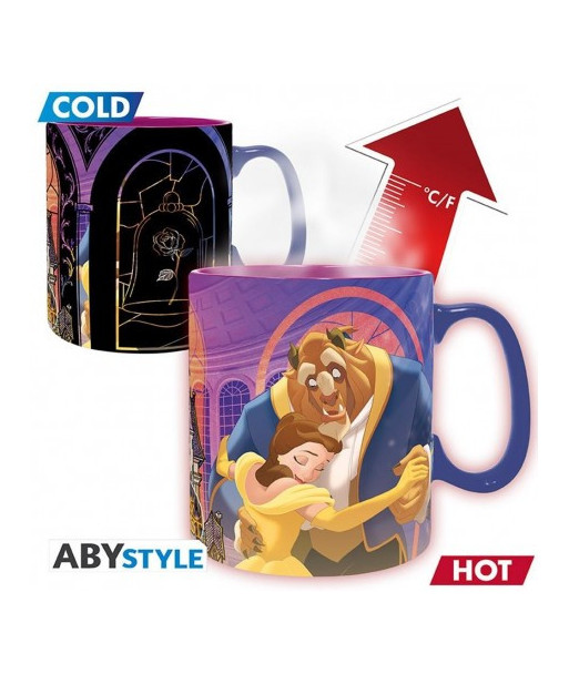 Taza Térmica Disney La Bella y la Bestia 460 ml