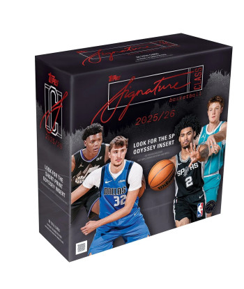 Mega Box NBA Signatures 25/26 - Topps Europe