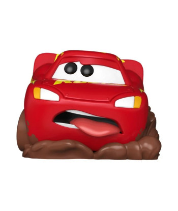 Figura Funko Pop Rayo McQueen 1708 - Cars - Derrapando en el Barro (Edición Especial)