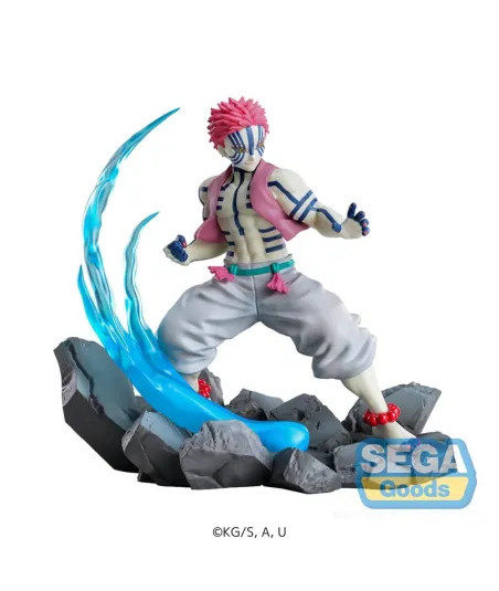 Figura Akaza - Demon Slayer - La Tercera Luna Superior 12cm
