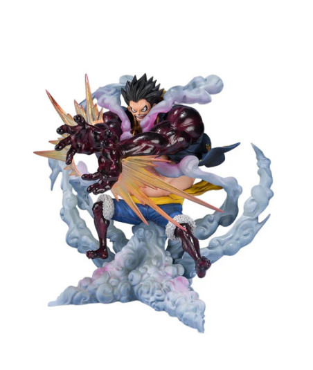 Figura Figuarts ZERO Luffy Gear 4 Leo Bazooka - One Piece - Extra Battle 18cm