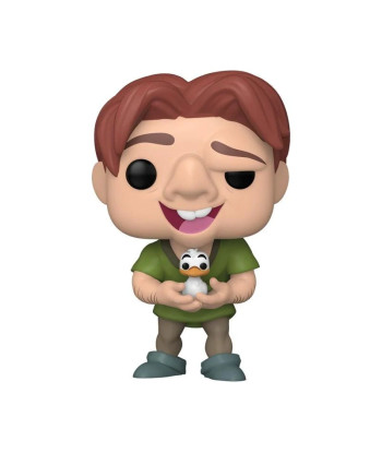 Figura Funko Pop Quasimodo 1734 - Disney El Jorobado de Notre Dame - Con Pajarito de Madera