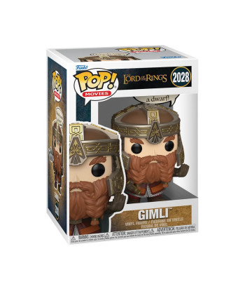 Figura Funko Pop Gimli 2028 - El Señor de los Anillos - ¡Nadie Lanza a un Enano!