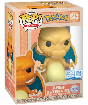 Figura Funko Pop Charizard Soft Color 843 - Pokémon - El Dragón de Fuego en Tonos Pastel