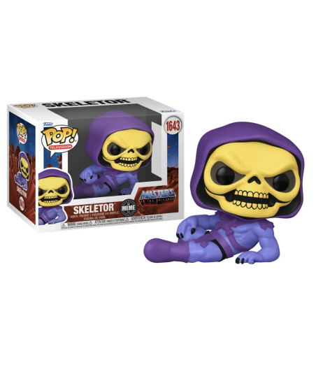 Figura Funko Pop Skeletor Meme 1643 - Masters of the Universe - El Villano Más Viral