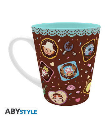 Taza One Piece 250 ml Chibi Whole Cake Island