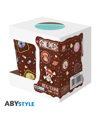 Taza One Piece 250 ml Chibi Whole Cake Island