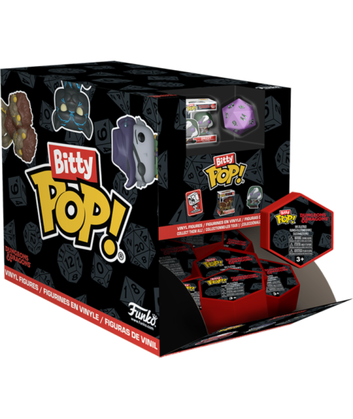 Figura Funko Bitty Pop Dungeons & Dragons Sorpresa - D&D - ¡Tira Iniciativa en Miniatura!