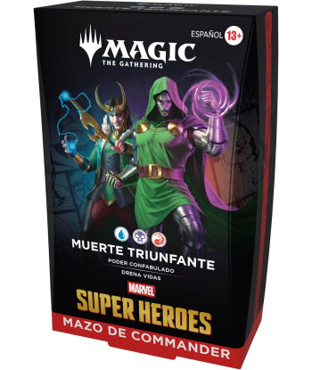 Mazo de Commander Marvel Super Heroes: Muerte Triunfante - Magic The Gathering (Español)