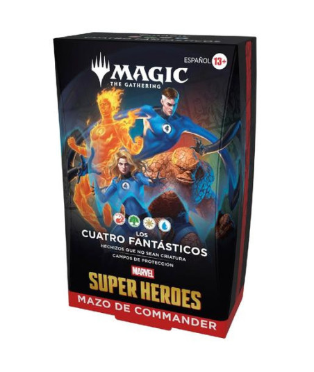 Mazo de Commander Marvel Super Heroes: Los Cuatro Fantásticos - Magic The Gathering (Español)