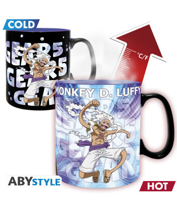 Taza Mágica One Piece Gear 5th 460ml