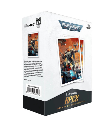 Fundas Standard Apex Deck Protector sleeves T'au Empire Codex Aligned Warhammer 40K (105) - Ultra Pro