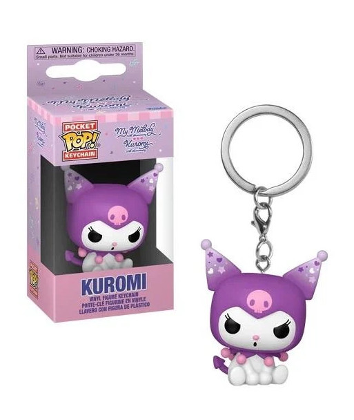 Llavero Pocket Funko Pop Kuromi - 20 Aniversario - El Lado Travieso y Adorable de Sanrio